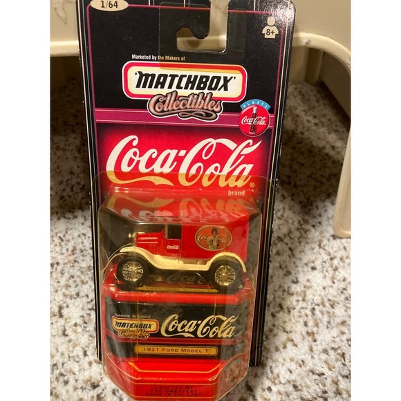 Matchbox - Coca Cola 1/64 - Diecast- 1921 Ford Model T- New in Package - Picture 6 of 12